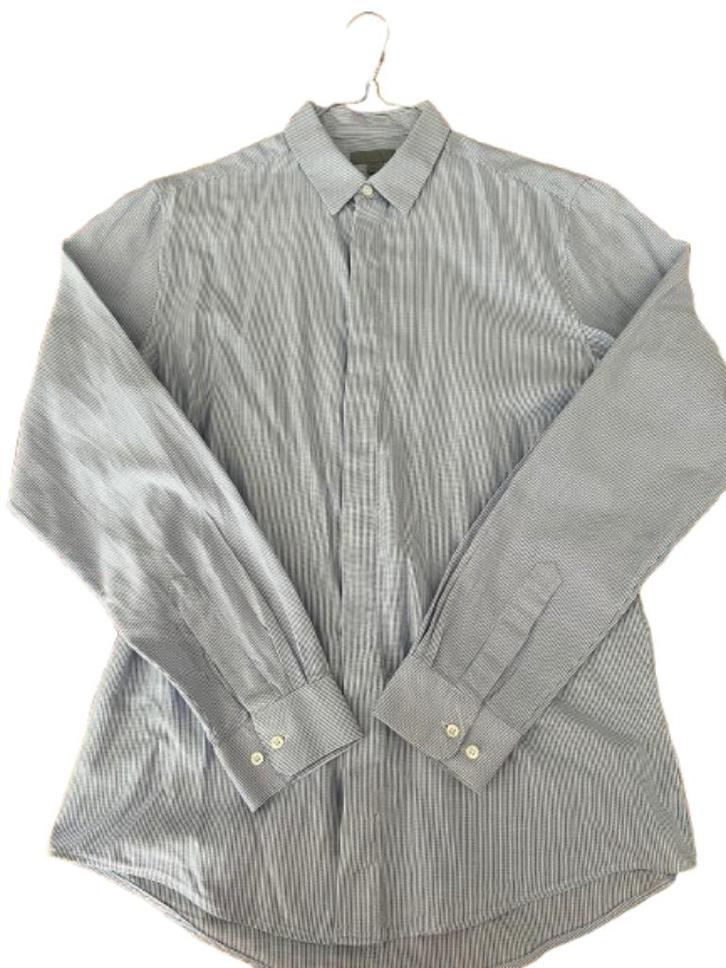 Cos herenhemd  - 39 - Pre Loved, Kleding | Heren, Overhemden, Zo goed als nieuw, Halswijdte 39/40 (M), Blauw, Verzenden