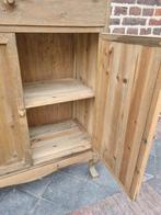 Massief houten sidetable/halkastje, Huis en Inrichting, Ophalen of Verzenden, Zo goed als nieuw