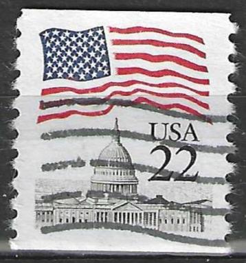 USA 1987 - Yvert 1717 - Vlag en Monument (ST) beschikbaar voor biedingen