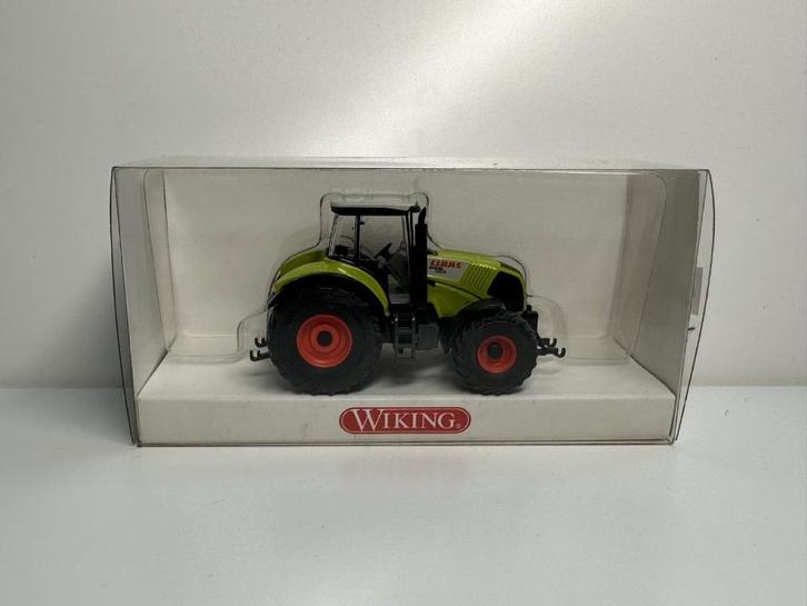 Tracteur Agricole CLAAS AXION 850-4T 1/87 HO WIKING Neuf+Bte, Hobby en Vrije tijd, Modelauto's | 1:87, Nieuw, Hijskraan, Tractor of Landbouw