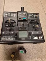 2 zenders Graupner MC 12 + ontvangers, Hobby en Vrije tijd, Ophalen
