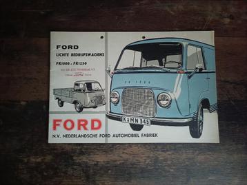 Folder: Ford Taunus/ Bedrijfswagen (1960)   beschikbaar voor biedingen