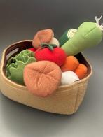 Panier de légumes en tissu - enfant - Ikea, Enfants & Bébés, Matériaux autres, Utilisé, Enlèvement ou Envoi, Accessoires de cuisine de jeu