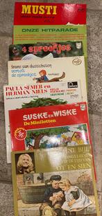 lot  7 LP's  vinyl  voor kinderen , verhalen, kinderliedjes, Ophalen of Verzenden, Gebruikt, Overige formaten, Overige genres