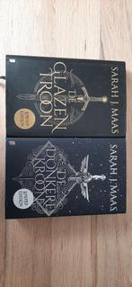 Sarah J. Maas - De glazen troon, De donkere kroon limited, Boeken, Fantasy, Gelezen, Ophalen of Verzenden