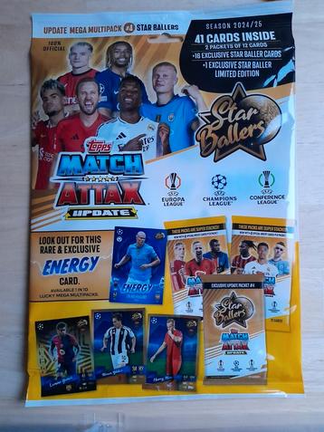 Star Ballers update set Topps match attax 2024-2025 beschikbaar voor biedingen