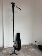 Trépied / monopied + tête vidéo Benro + plaque rapide, Audio, Tv en Foto, Fotografie | Statieven en Balhoofden, Verzenden, Zo goed als nieuw