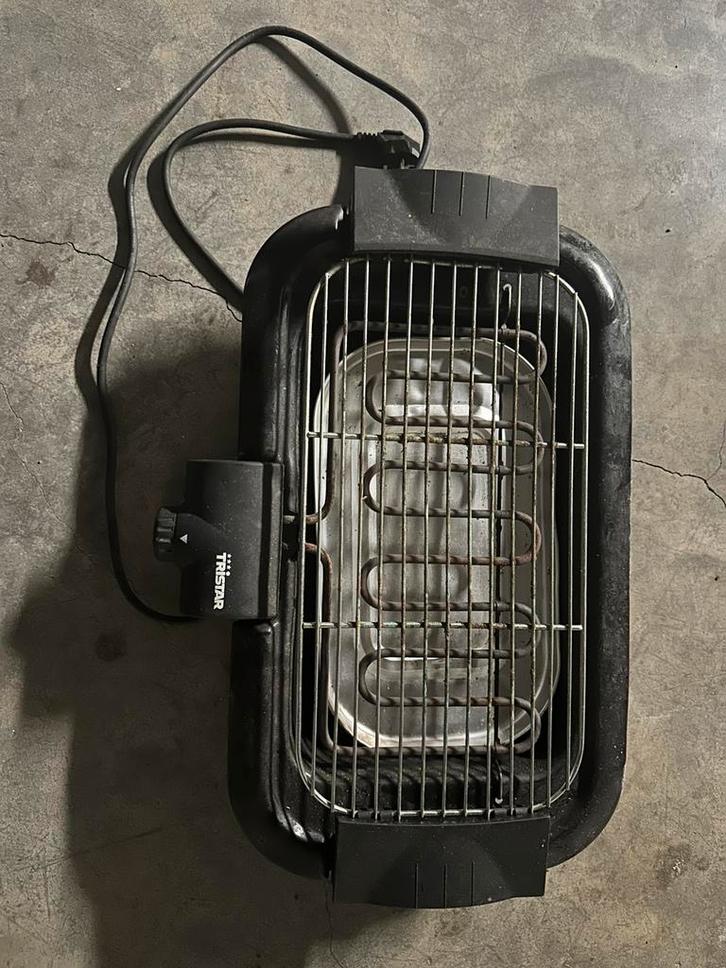 Barbecue électrique Tristar – fonctionne – à nettoyer, Jardin & Terrasse, Barbecues électriques, Utilisé, Enlèvement