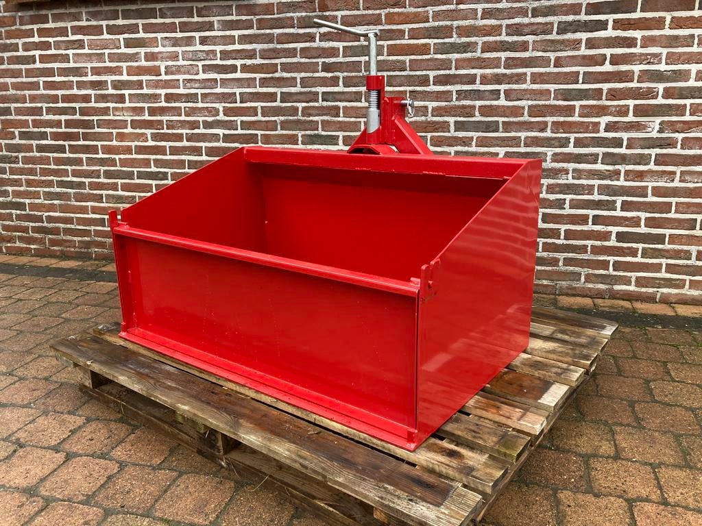 Nieuwe grondbak voor minitractor 100,110,120,130,150cm TOP !, Bricolage & Construction, Chariots de transport, Comme neuf, Enlèvement ou Envoi