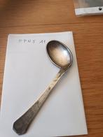 Antiek eetlepeltje in EPNS zilver, Antiek en Kunst, Ophalen of Verzenden