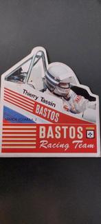 Sticker autocollant Formule 2 Bastos Thierry Tassin vintage, Ophalen of Verzenden, Gebruikt