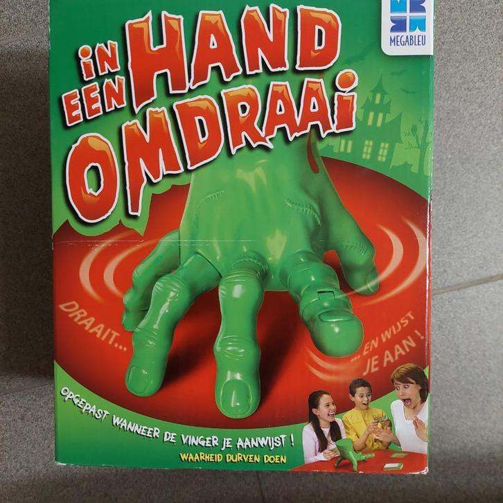 In een Handomdraai, Hobby en Vrije tijd, Gezelschapsspellen | Bordspellen, Gebruikt, Een of twee spelers, Drie of vier spelers