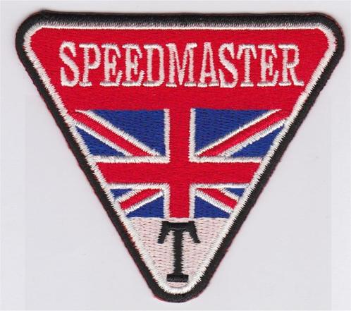 Triumph Speedmaster stoffen opstrijk patch embleem #23, Motoren, Accessoires | Overige, Nieuw, Verzenden