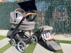 Mutsy koets, Kinderen en Baby's, Kinderwagens en Combinaties, Ophalen, Gebruikt, Verstelbare duwstang, Combiwagen