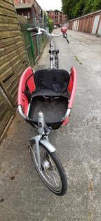 Gazelle cabby vouwbare bakfiets, Fietsen en Brommers, Fietsen | Bakfietsen, Ophalen, Opvouwbaar, Zo goed als nieuw, 2 kinderen
