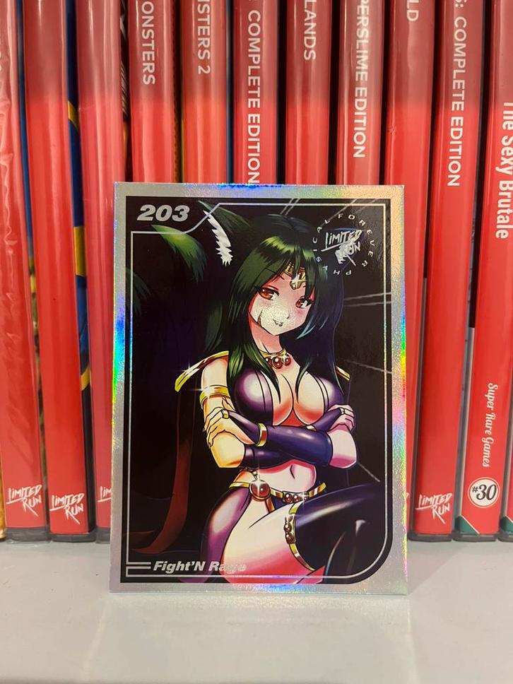 LRG Kaart Nr. 203 - Fight 'N Rage, Hobby en Vrije tijd, Verzamelkaartspellen | Overige, Zo goed als nieuw, Ophalen of Verzenden