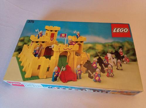 LEGO Classic Castle 375 375-2 Kasteel MET DOOS EN INNER TRAY, Kinderen en Baby's, Speelgoed | Duplo en Lego, Zo goed als nieuw