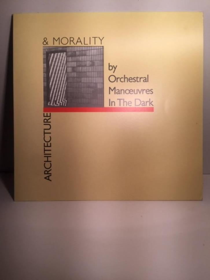 LP - OMD - Architecture & Morality ( Vinyl ), Cd's en Dvd's, Vinyl | Rock, Zo goed als nieuw, Poprock, 12 inch, Ophalen of Verzenden