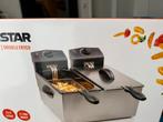 Tristar Frituurpan 6 liter FR-6937 Dubbele Frituese 2x1800W, Ophalen, Nieuw