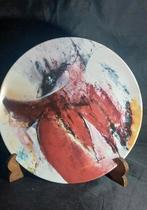 Assiette d'art signée Tineke Roijmans, Antiquités & Art, Enlèvement ou Envoi