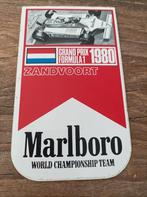 Sticker Marlboro F1 Zandvoort 1980, Comme neuf, Enlèvement ou Envoi