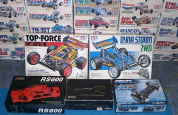 Gezocht oude Tamiya RC wagens en/of onderdelen, enz... beschikbaar voor biedingen