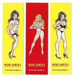 3 x bladwijzer : ROOIE  OORTJES, Verzamelen, Boekenleggers, Verzenden, Zo goed als nieuw, Reclame
