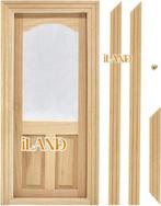 Accessoires pour maisons de poupées en bois - portes miniatu, Envoi, Neuf, Maison de poupées