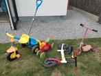 alles samen €25, Step, loopfietsen , driewieler met riem, Ophalen of Verzenden, Gebruikt