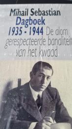 Mihail Sebastian - Dagboek 1935 - 1944 NIEUW boek, 20e eeuw of later, Verzenden, Europa, Nieuw