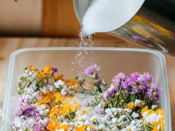 Silica om bloemen te drogen beschikbaar voor biedingen
