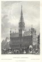 1836 - Maison de ville Bruxelles / stadhuis van Brussel, Envoi