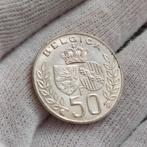 Munt / België / 50 Frank / Belgica 1960 / Zilver 835, Postzegels en Munten, Verzenden, Zilver, Losse munt, Zilver