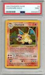 Charizard Holo Psa 9 base set unlimited, Enlèvement ou Envoi, Comme neuf