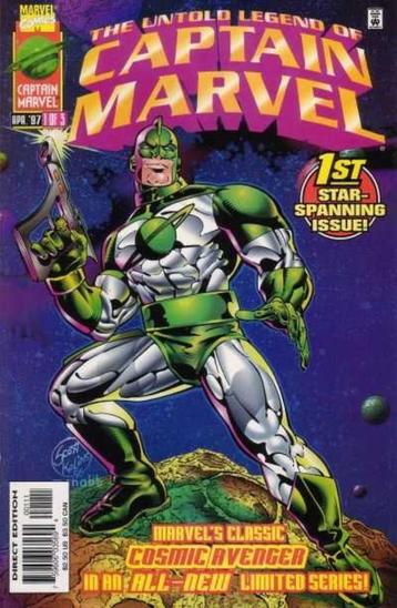 The Untold Legend of Captain Marvel #1, #2, #3 (1997) beschikbaar voor biedingen
