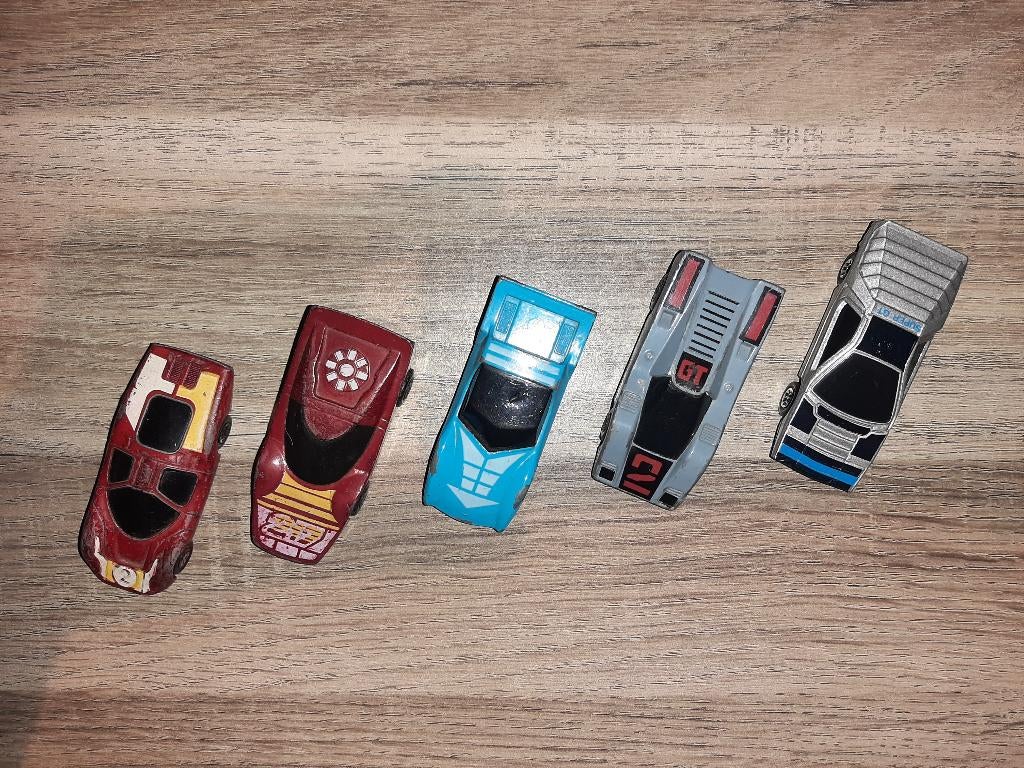 5x Matchbox Super G.T. 1985, Hobby en Vrije tijd, Modelauto's | Overige schalen, Gebruikt, Ophalen of Verzenden