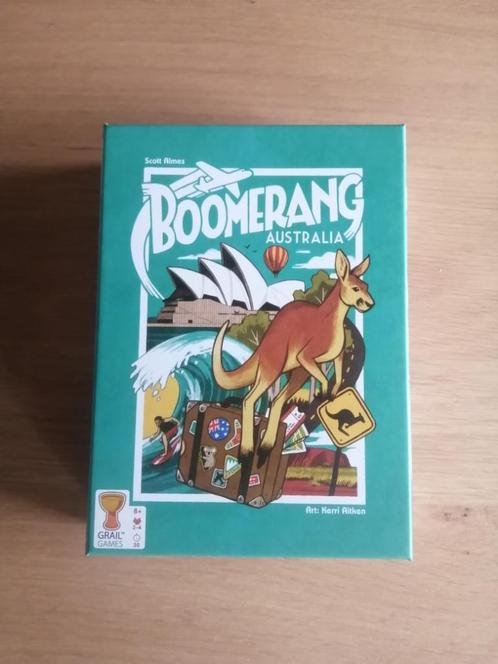Roll & Write Boomerang Australia - Nieuw, Hobby en Vrije tijd, Gezelschapsspellen | Bordspellen, Nieuw, Een of twee spelers, Drie of vier spelers