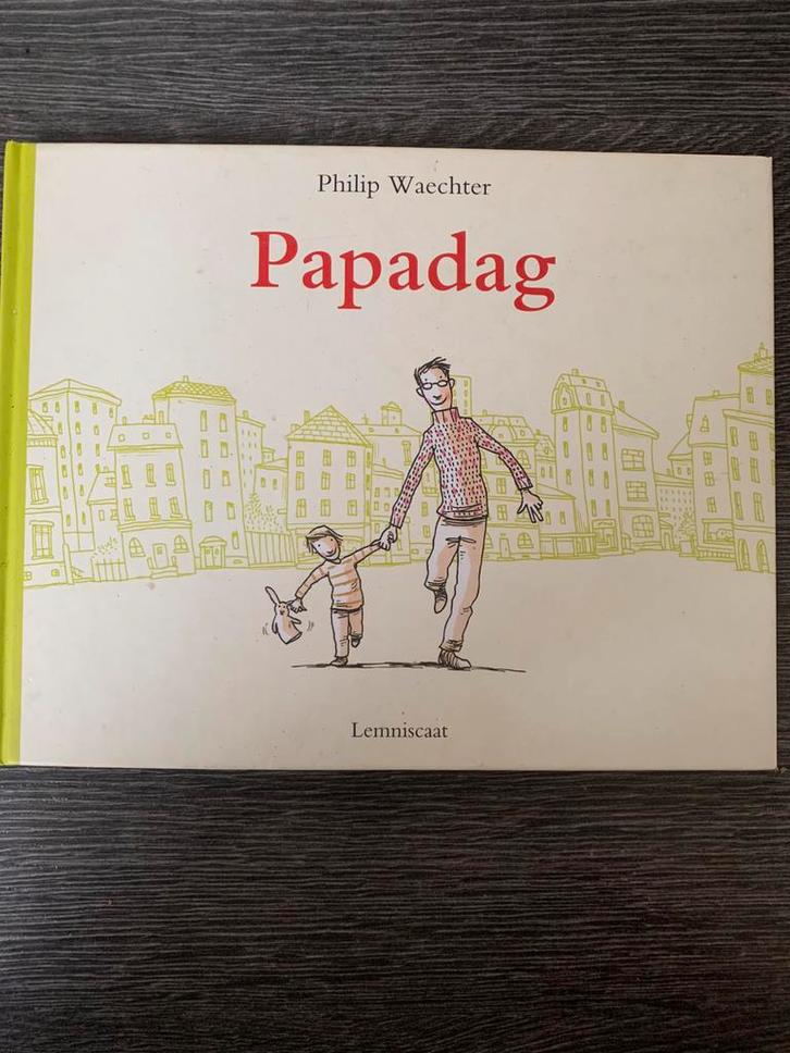 Philip Waechter - Papadag, Boeken, Prentenboeken en Plaatjesalbums, Ophalen of Verzenden