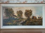 tableau Louis Maes huile, Antiek en Kunst, Ophalen