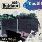 Windscherm zwart, Tuin en Terras, Ophalen, Nieuw, 200 cm of meer, 150 tot 200 cm