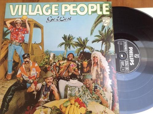 LP Village People “Go West”, Cd's en Dvd's, Vinyl | Dance en House, Gebruikt, Disco, 12 inch, Ophalen of Verzenden