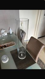 Glazen vaas hoog, Huis en Inrichting, Woonaccessoires | Vazen, Ophalen, Zo goed als nieuw