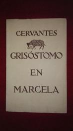 Cervantes - Crisostomo en Marcela - houtsneden Jozef Cantré, Ophalen of Verzenden