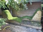 Banken steigerhout, Tuin en Terras, Gebruikt, 2 zitplaatsen, Loungeset, Bank