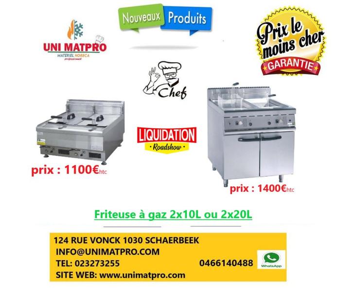 friteuse à gaz, Elektronische apparatuur, Airfryers, Nieuw, Ophalen of Verzenden