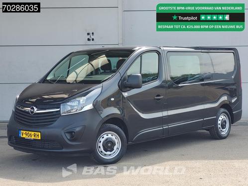Opel Vivaro 95pk Dubbel Cabine Trekhaak Airco Cruise Euro6 D, Auto's, Bestelwagens en Lichte vracht, Bedrijf, Te koop, Airconditioning