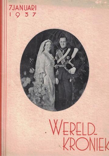 Boek - Wereldkroniek 7 januari 1937 beschikbaar voor biedingen