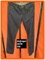 Jeans heren 33/36. McGregor, Comme neuf, Mcgregor, Bleu, Taille 56/58 (XL)