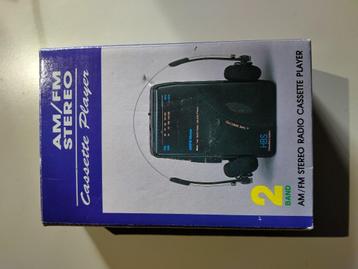 Walkman cassette radio nieuw vintage beschikbaar voor biedingen