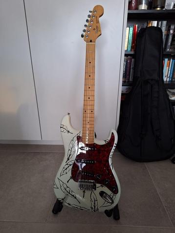 Squier Stratocaster 1997 (partcaster gerestaureerd)